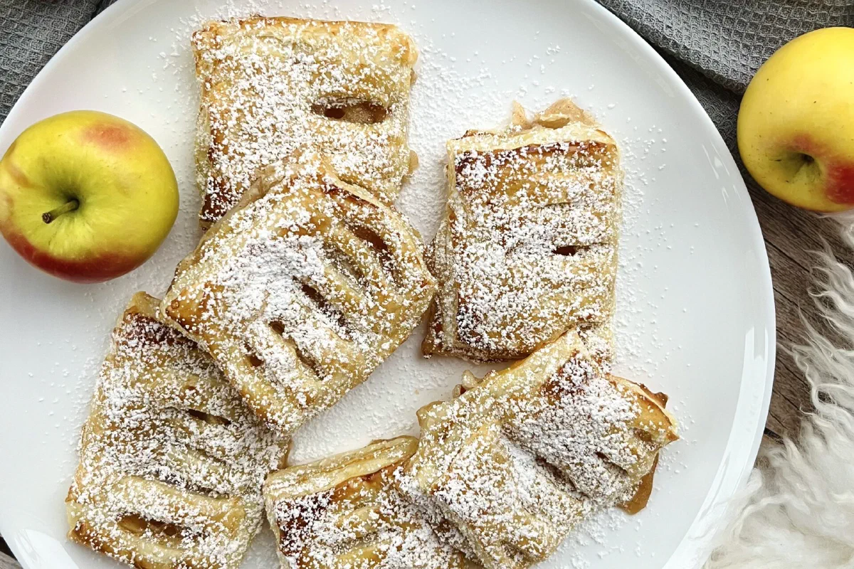 Apfeltaschen ohne Zucker