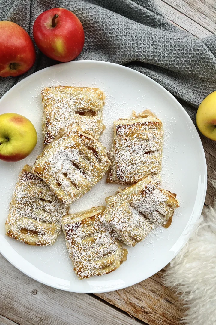 Apfeltaschen ohne Zucker