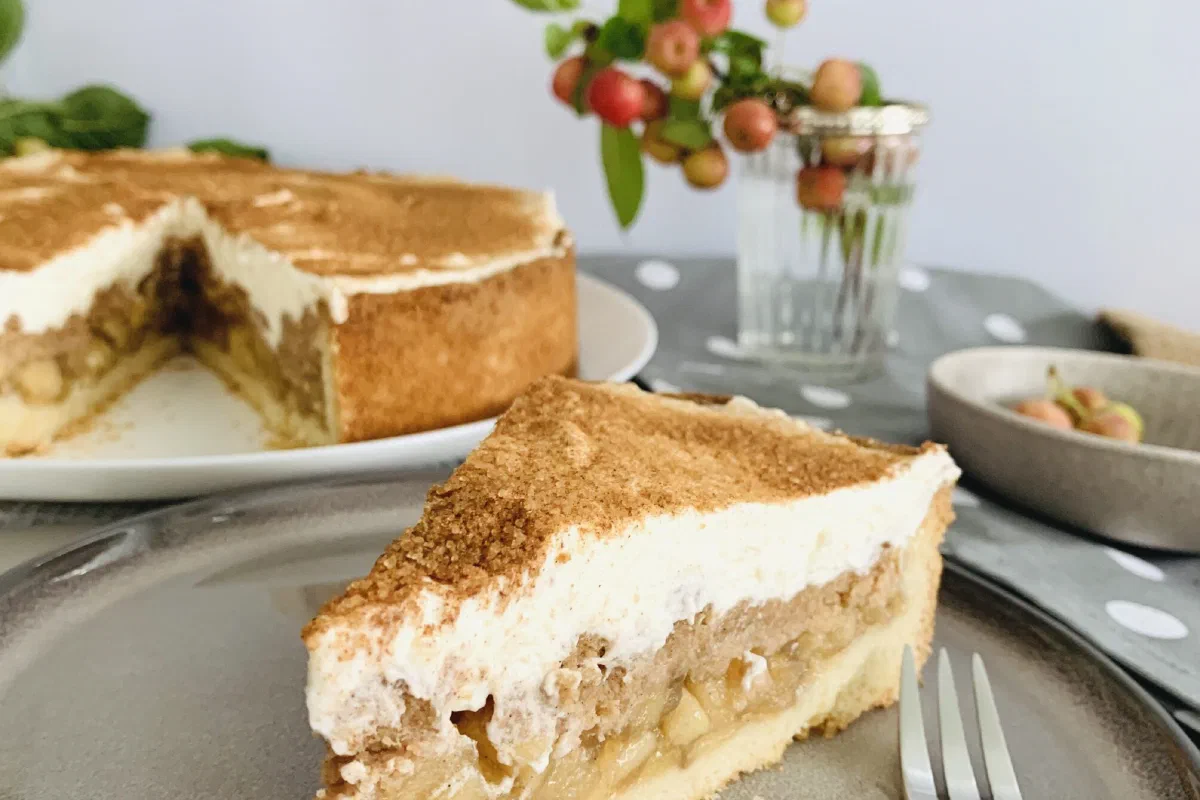 Apfeltorte ohne Zucker