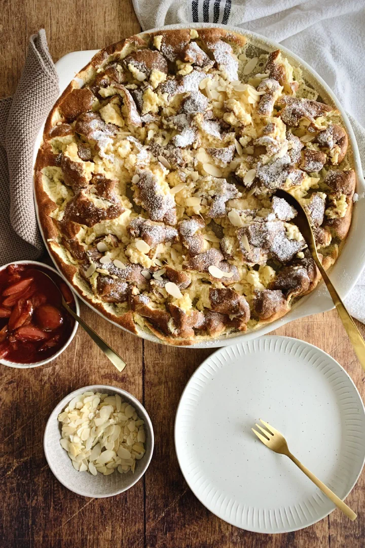 Kaiserschmarrn mit Zwetschgenröster ohne Zucker
