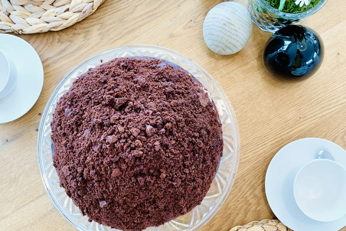 Maulwurftorte ohne Zucker
