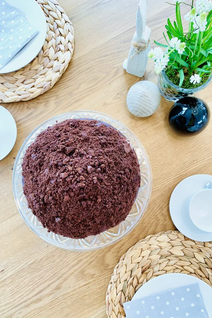 Maulwurftorte ohne Zucker