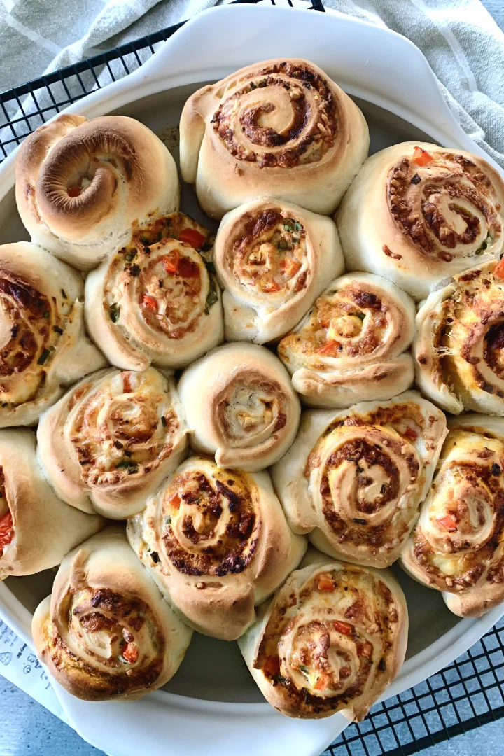 Pesto-Schnecken (vegetarisch)