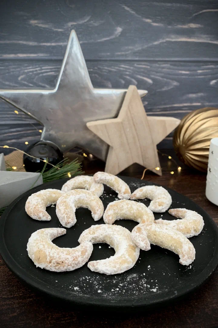 Vanillekipferl ohne Zucker