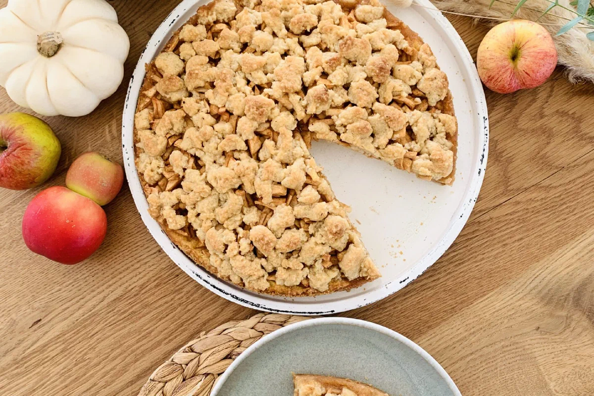 Weltbester Apfelkuchen ohne Zucker