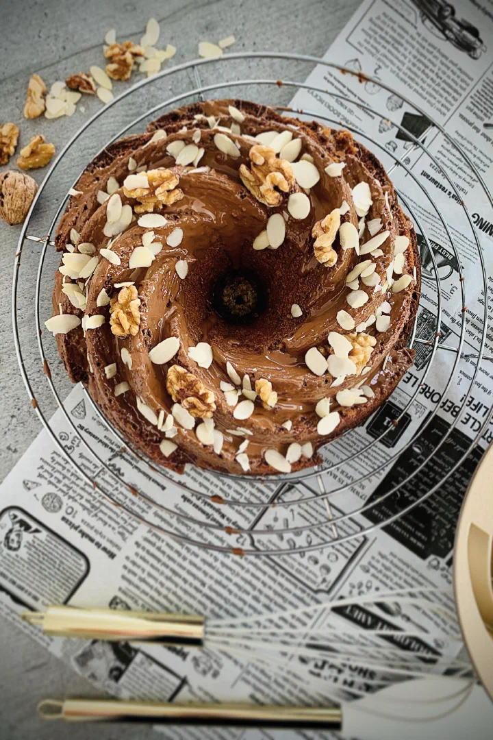 Weltbester Nusskuchen ohne Zucker