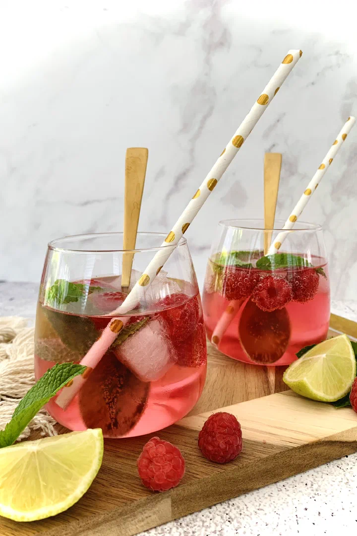 Wild-Berry-Spritz ohne Zucker
