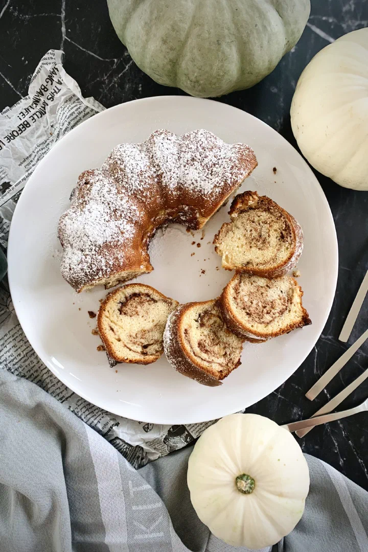 Zimtschnecken-Gugl ohne Zucker