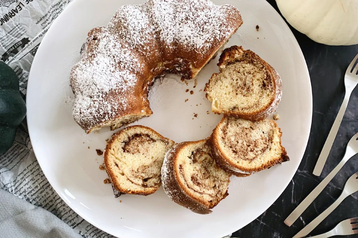 Zimtschnecken-Gugl ohne Zucker