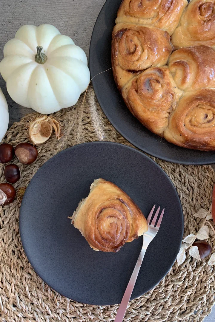 Zimtschnecken ohne Zucker
