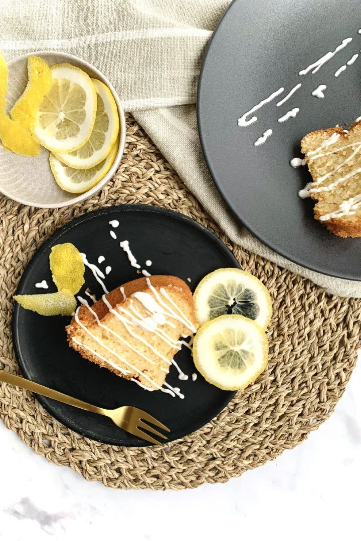 Zitronenkuchen ohne Zucker