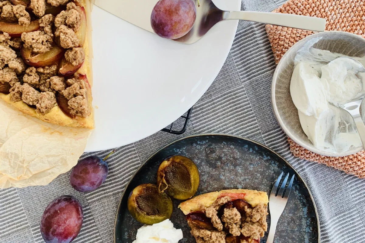 Zwetschgenkuchen ohne Zucker