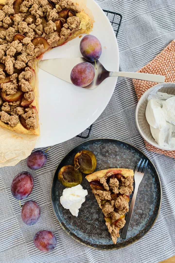 Zwetschgenkuchen ohne Zucker